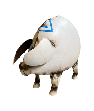 Pig old iron 35x15H30cm(80794)