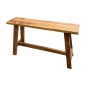Bench old wood 85x26H50cm(80877)