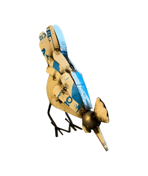 Rooster eating 40x12H35cm(80798)