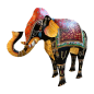 Elephant Delhi big H65cm(80909)