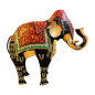 Elephant Delhi big H65cm(80909)