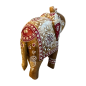 Wooden elephant India M (80957)