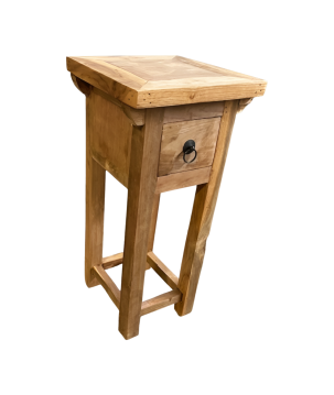 Bedside teak 1-draw (3505)