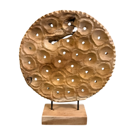 Honeycomb wood D40H50cm(7016)