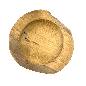 Bowl teak D25cm.(5792)