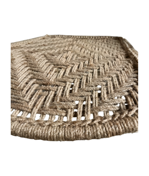 Chair jute 61x64x74cm(80966)