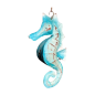 Hanging seahorse blue (80961)
