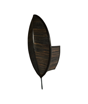 Leave walllamp black (80621)