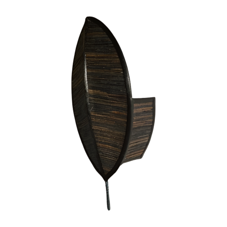 Leave walllamp black (80621)