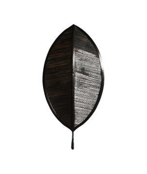 Leave walllamp black (80621)