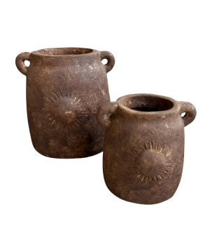 Vase Matahari S D20H25cm(80907)