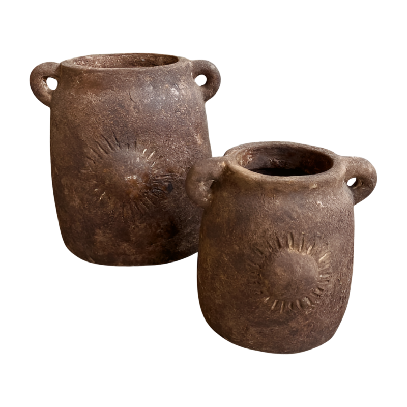 Vase Matahari S D20H25cm(80907)