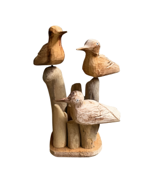 Bird family 27xH15cm (3273)