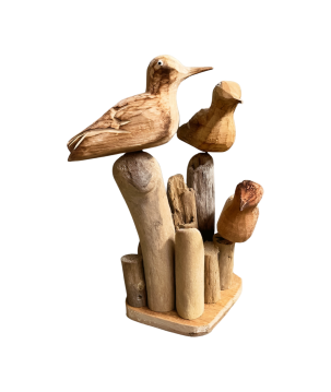 Bird family 27xH15cm (3273)