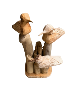 Bird family 27xH15cm (3273)