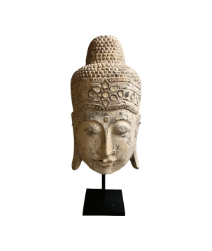 Big mask buddha w. stand(3804)