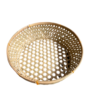 Bamboe basket D30H10cm(7008)