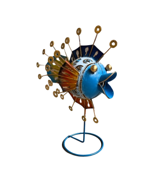 Fish Bola on stand 25cm (7487)