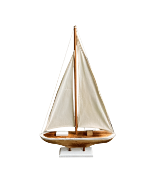 Sailingboat 40x8 H60cm (7756)