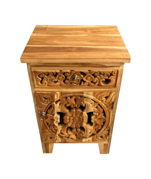 Bedside carv. Lubang 40x35H60(80842)
