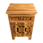 Bedside carv. Lubang 40x35H60(80842)