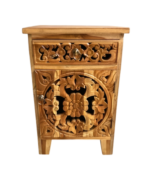 Bedside carv. Lubang 40x35H60(80842)