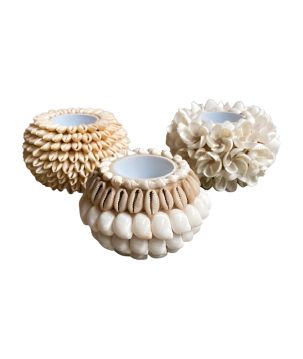 Candleh. shell D10H6cm(80988)