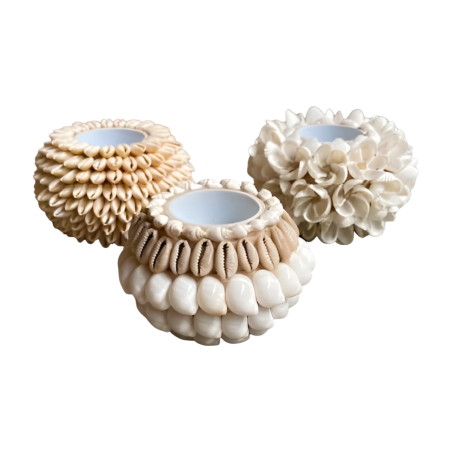 Candleh. shell D10H6cm(80988)