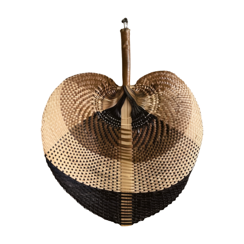 Hand fan L 45x52cm(80993)