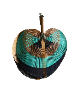 Hand fan L 45x52cm(80993)