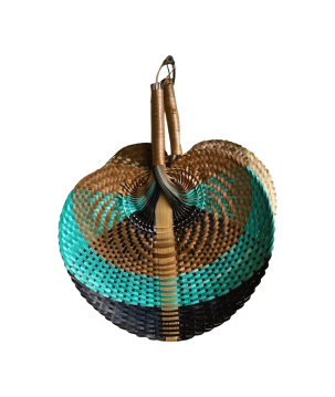 Hand fan M 31x38cm(80992)