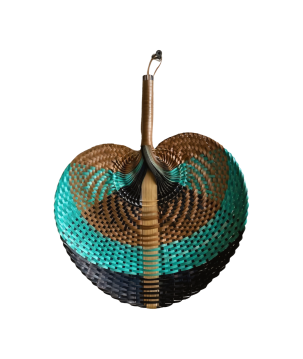 Hand fan M 31x38cm(80992)