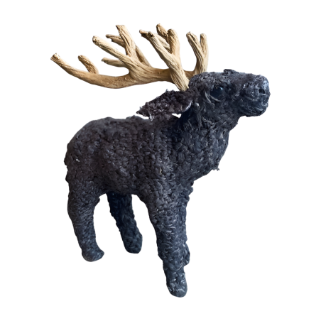 Deer fabric 15cm S (80924)