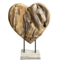 Heart akar on stand H50cm(3573)
