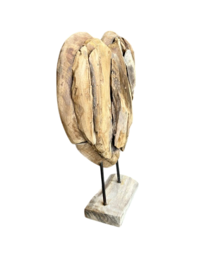 Heart akar on stand H50cm(3573)