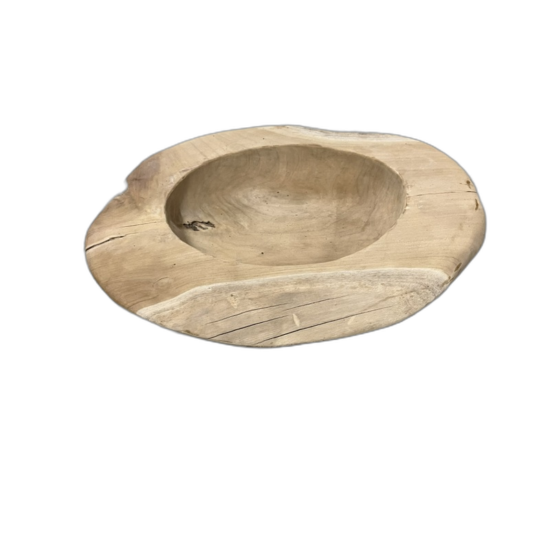 Bowl teak D60cm. (80188)