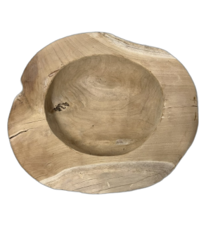 Bowl teak D60cm. (80188)