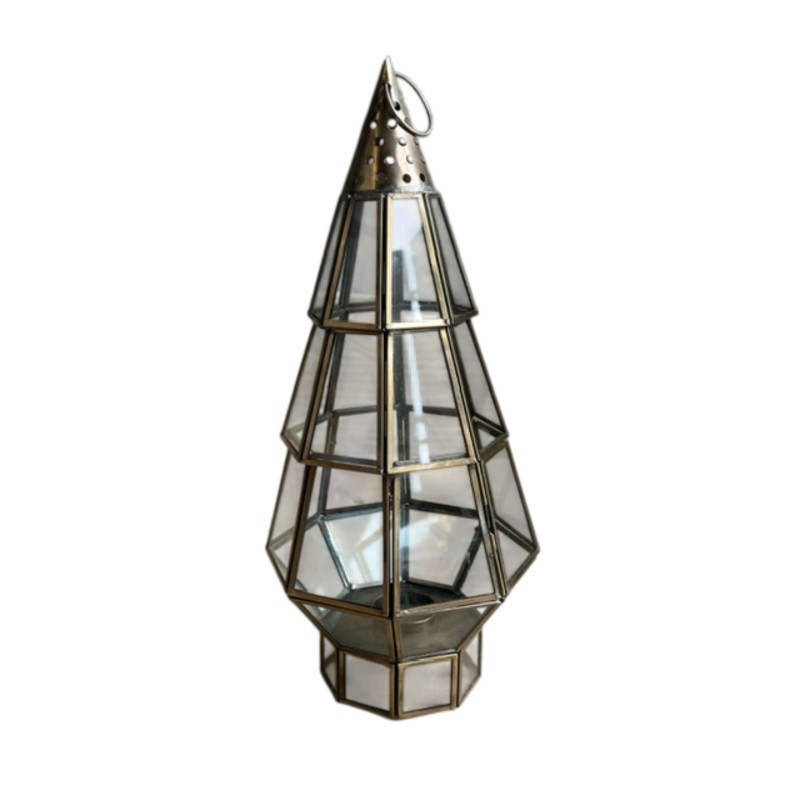 T.L holder  tree glasD17H40cm.(7013)