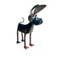 Dog recycled  30x14H34cm