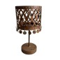 Waxineh. rusty on stand L (80985)