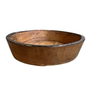 Bowl wood/iron D22(3397)