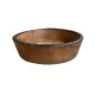 Bowl wood/iron D28(3398)