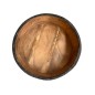 Bowl wood/iron D22(3397)