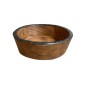 Bowl wood/iron D33(3399)