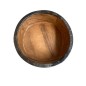 Bowl wood/iron D33(3399)