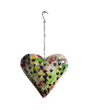 Heart Picasso 25cm(3453)