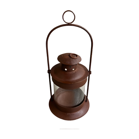 Lantern iron Rusty M (5304)