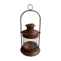 Lantern iron Rusty M (5304)