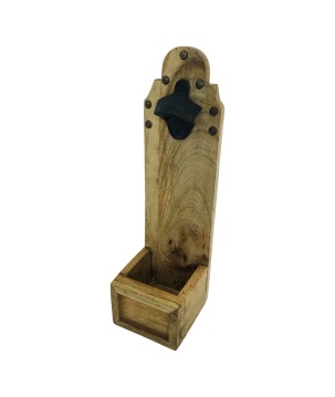 Wooden bottle opener 11x40cm