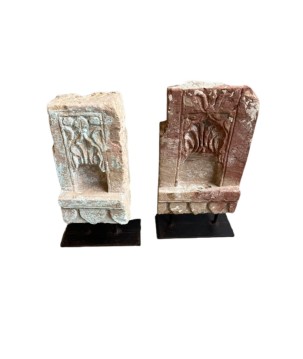 Stone lamp on st 35-40cm (5478)